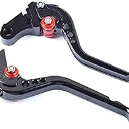 meenu arts World 6 Position Brake Clutch Lever (Black) Type-17 for R15 V3 Only (Set of 2)-5