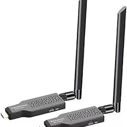 NEWCARE Wireless HDMI Transmitter and Receiver, 165ft Range, Plug and Play, Support 2.4/5GHz 1080P Streaming Audio Video from Laptops, PC, TV Box, Cameras to TVs/Projectors. AE-1212H-29