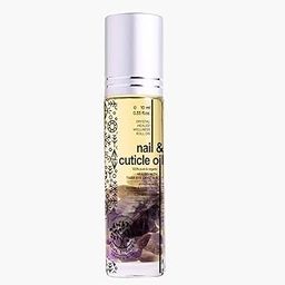 Soul Stories Nail & Cuticle Oil | Enriched with Argan, Jojoba, Tea Tree & Vitamin E | Strengthens, Moisturizes & Adds Shine | Natural Nail Care with Crystal Infusion – 10ml-image-30