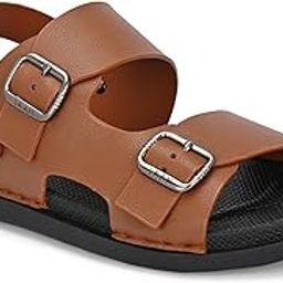 Men's Casual PU Sandals | Synthetic Material | Adjustable Buckle Closure | Comfortable Footwear-image-14