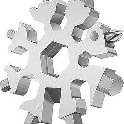 Grofilo 18 In 1 Snowflake Multi-Tool, Screwdriver, Christmas Gift for Valentine's Day Best Gifts PC 1-22