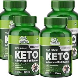 Himalaya Herbal Veda Keto Fat Burner 800mg – 240 Capsules | Garcinia Cambogia, Green Tea, Green Coffee Extract | Natural Weight Loss & Metabolism Booster | Supports Fat Burning & Energy for Men & Women-image-7