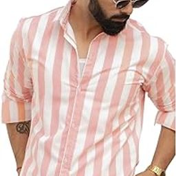 Men’s Checkered Casual Shirt – Stylish, Comfortable, and Versatile Design for Everyday Wear | Perfect for Casual Outings, Office, PK19SH1098B-P-image-73