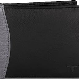 Brown Leather Men's Wallet (Black)-image-97