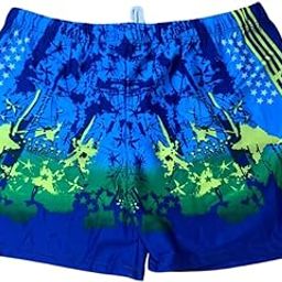 Men's Tropical Printed Swimming Shorts | Multicolor | Elastic Waist with Drawstring-50