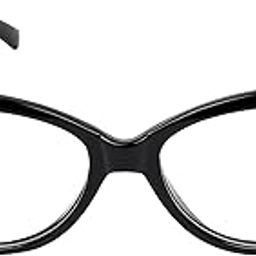 Raised Retro Cat-Eye Glasses (Lens-Clear||Frame-Black||SUN-032)-image-12
