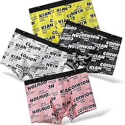 Presents Printed Lycra Ice Silk Underwear for Men-14