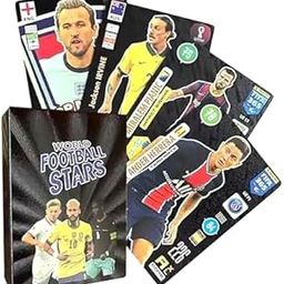 Exclusive Edition Card Set - Contains 55 of The World's Greatest Football Soccer Stars Black Foil Cards Sports for Kids & Adults-28