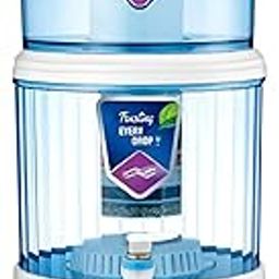 FLo-oN Gravity Water Filter | Portable 16 Liter Table Top Water Purifier | Chemical Free, Electricity Free | Eco-Friendly, Water Filter for Home, Kitchen & Camping (White)-picture-31