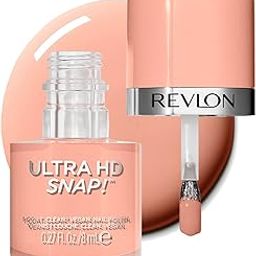 REVLON Ultra HD Snap Nail Polish, Glossy Nail Color, 100% Vegan Formula, No Base and Top Coat Needed, 018 Keep Cool, 0.27 fl. Oz.-image-36