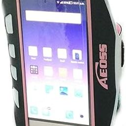 Aeoss Sports Gym Armband Case Holder for Till 6" Phones Mobiles (Pink)-image-24