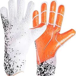 LOOM TREE Goalkeeper Gloves Thickened Anti Slip Soccer Gloves for Outdoors Team Sports White Size 5 | Team Sports | Soccer | Clothing, Shoes & Accessories | Gloves-image-67