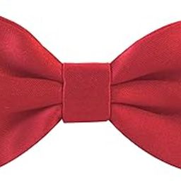 Essentials Premium Satin Red Bowtie For Men- Comes In A Gift Box-image-54