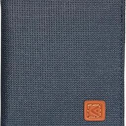 Fabric Wallet for Men Water Resistance No Leather (Navy Blue)-picture-47