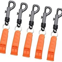 SAZ DEKOR 6x5Pcs Emergency Whistle Outdoor Safety Whistle Football Basketball Camping-image-86