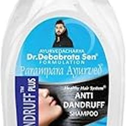 Parampara Ayurved No Dandruff Plus Anti Dandruff Shampoo with Amla, Bhringaraj, Almond Oil & Vitamin E | Reduce Flakes Nourishes Scalp & Strengthens Hair | For All Hair Types | 300ml-15