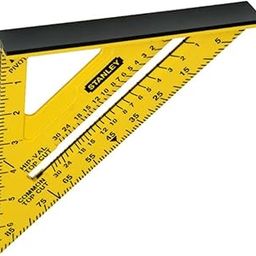STANLEY STHT46011 Heavy-duty Adjustable Quick Square for Accurate Measurements with Extra-Thick ABS Plastic Body Ideal for Home, DIY & Industrial Use, YELLOW & BLACK-32