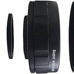 SYDL 170 Degree Wide Angle Lens with 37mm Adapter Ring for ZV1 1pc Replace| Lenses|Cameras & Photo-image-63