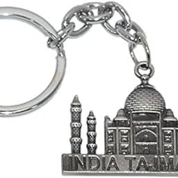 India Taj Mahal Metal Keychain Keyring-image-35