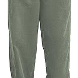 Men's Black Front Tie Loose Fit Corduroy Baggy Long Slacks Chino Pants with Slant Pocket Simple Casual Trousers, Going Out (Code Pant 186)-image-13