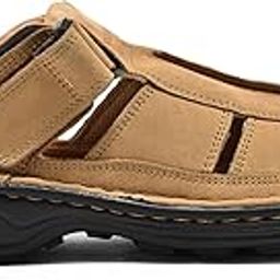 Men Camel Closed Toe Sandal-image-31
