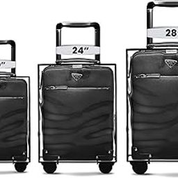 Trolley Bag Cover - Suitcase Covers for Trolley | Suitcase Cover for Hard Trolly Bags | Protective Trolley Cover & Luggage Bag Cover - Transparent Waterproof PVC Cover - Combo-19