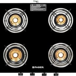 Faber 4 Burner 63Cm Cooktop | Black Glass Top | 4 Brass Burners (1 Jumbo + 2 Medium + 1 Small) | Ss Drip Tray | Powder Coated Pan Support | Cooktop Spark 4Bb, Manual-image-9