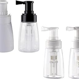 Hairdressing Spray Bottle Travel Cosmetics Blower Barber Powder Spray Bottle White-40