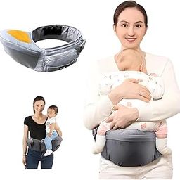 VPGS Baby Hip Carrier With Adjustable Strap and Pocket - Ergonomic Waist Seat Holder for Newborns & Toddlers-image-101