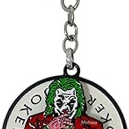 Batman Spinner Keychain � Joker Keychain for Men � DC Superheroes & Villains Rotating Metal Keyring � Premium Gift for Boyfriend, Brother � Keyholder for Bike, Scooty, Car-image-2