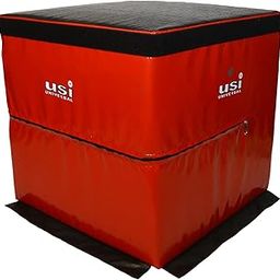 USI UNIVERSAL THE UNBEATABLE Soft Plyo Box, SPB24 Jump Training & Conditioning-Plyo Jump Box for Jump Training Fitness Workout Exercise (Size 61x61x60 cm)-16