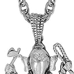 Missmister Silver plated Ganpati Ganesh chain pendant necklace Hindu God, temple jewellery for Women and Men (MM0952PCKL)-image-73