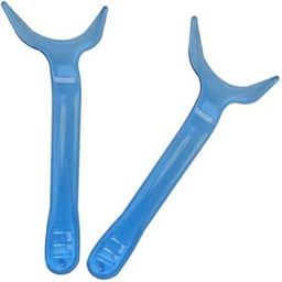EEZ Lip Retractors/Intraoral Cheek Lip Retractor Opener/Large Cheek Retractor in Transparent Blue Color (2)-image-1