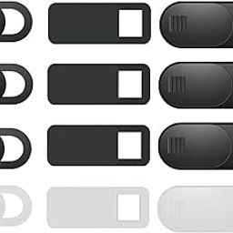 12PCS Webcam Cover Slide, for MacBook Pro, iMac, Laptop, iPad, iPhone, PC (Tesla Model 3 Y X S Interior Cabin Camera); Ultra-thin Camera Blocker Protector to Protect Privacy-image-4