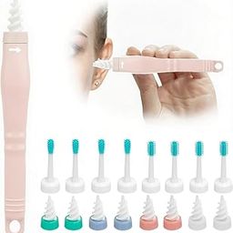 1PCS Pink Ear Wax Removal Tool Set, Ear Wax Remover Tool, Ear Cleaner Tool, Gentle Ear Wax Cleaner, Portable Ear Cleaning Kit for Daily Use and Travel-image-68