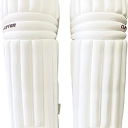 KG League Cricket Batting LEGGUARD, Mens (Light Weight) (White)-image-38