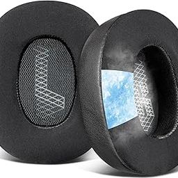 SOULWIT Cooling Gel Replacement Ear Pads for JBL E65 (E65BT E65BTNC)/Live 650 (650NC 650BTNC)/Duet NC Over-Ear Headphones, Earpads Cushions with High-Density Foam - E65BT CG Black-15