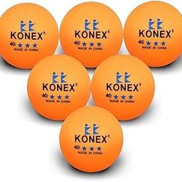 Wild Cat able Tennis Balls | | High-Performance 40+ ABS Training Balls Advanced Table Tennis Balls | Ping Pong Balls for Competition and Training | (12pc in 1 Pack) (Orange)-20