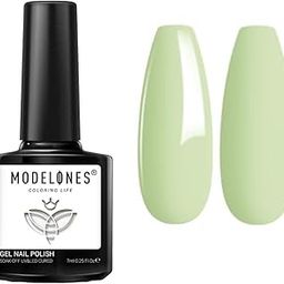 Modelones Nail Polish 7ml from BELLE GAGA UV Gelpolish Soak Off Nail Art Design Manicure at Home DIY Gifts for Women Girls UV Nail Gel Polish (1560)-image-48