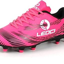 LEOCI Men's Women's Firm Ground Soccer Cleats Outdoor/Indoor Boys Girls Professional Futsal Football Training Sneakers-image-68