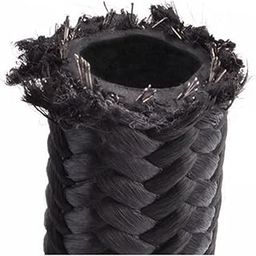 flexiable rubber AN4 AN6 AN8 AN10 Fuel Hose Oil gas Cooler Hose Line Pipe Tube Nylon Stainless Steel Braided Inside Rubber drain elastic (Color : AN8 1 meter)-image-17