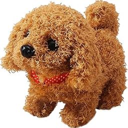HEAVENGLOW Electric Plush Animals Toy with Sound Toy Stuffed Animal Plush Toy for Boy Dog Brown-image-17
