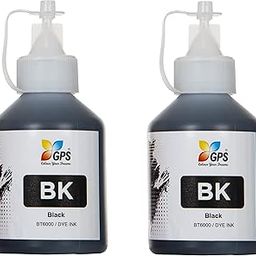 GPS Colour Your Dreams dye Refill Ink for Brother BT6000BK BTD60BK Compatible DCP T520W T300 T310 T420W T500W T220 T700W T820DW T910W T4000DW Printer (2pcs - Black)-image-86