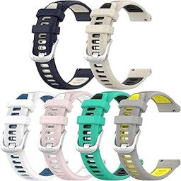 NineHorse Replacement Sport Strap Compatible with Mindrose Watch Bands for Women&Men Breathable Silicone Wristbands Adjustable Quick Release Band for Mindrose Fitness Tracker Band-image-40