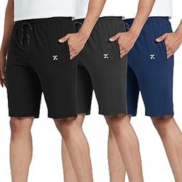Men's Ace Cotton Regular Fit Solid Shorts with Side Pockets and No Marks Waistband (Pack of 3)-image-17