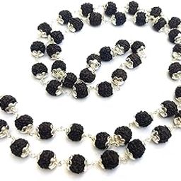 Omniira Original 5 Mukhi Rudraksha Mala 108+1 Beads | Spiritual Meditation Mala for Men & Women | Japa Mala for Shiv Puja & Healing-image-20