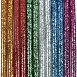 Pehrovin 10 Glitter Glue Gun Sticks for Bigger Glue Guns (11mm)-24