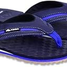 Men's Comfortable Stylish Slippers, Flip Flops for Beaches, Pools, Outdoor Activities NAVY UK 8-picture-32