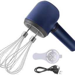 LANCEMATES Cordless Hand Mixer: 3-Speed Electric Whisk for Baking & Cooking - Rechargeable & Easy to Clean-picture-15