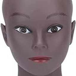 bnf® Female Bald Mannequin Head Manikin Practice Head for Glasses Hats Hairpieces Health & Beauty | Salon & Spa Equipment | Hair & Makeup Mannequins-image-58